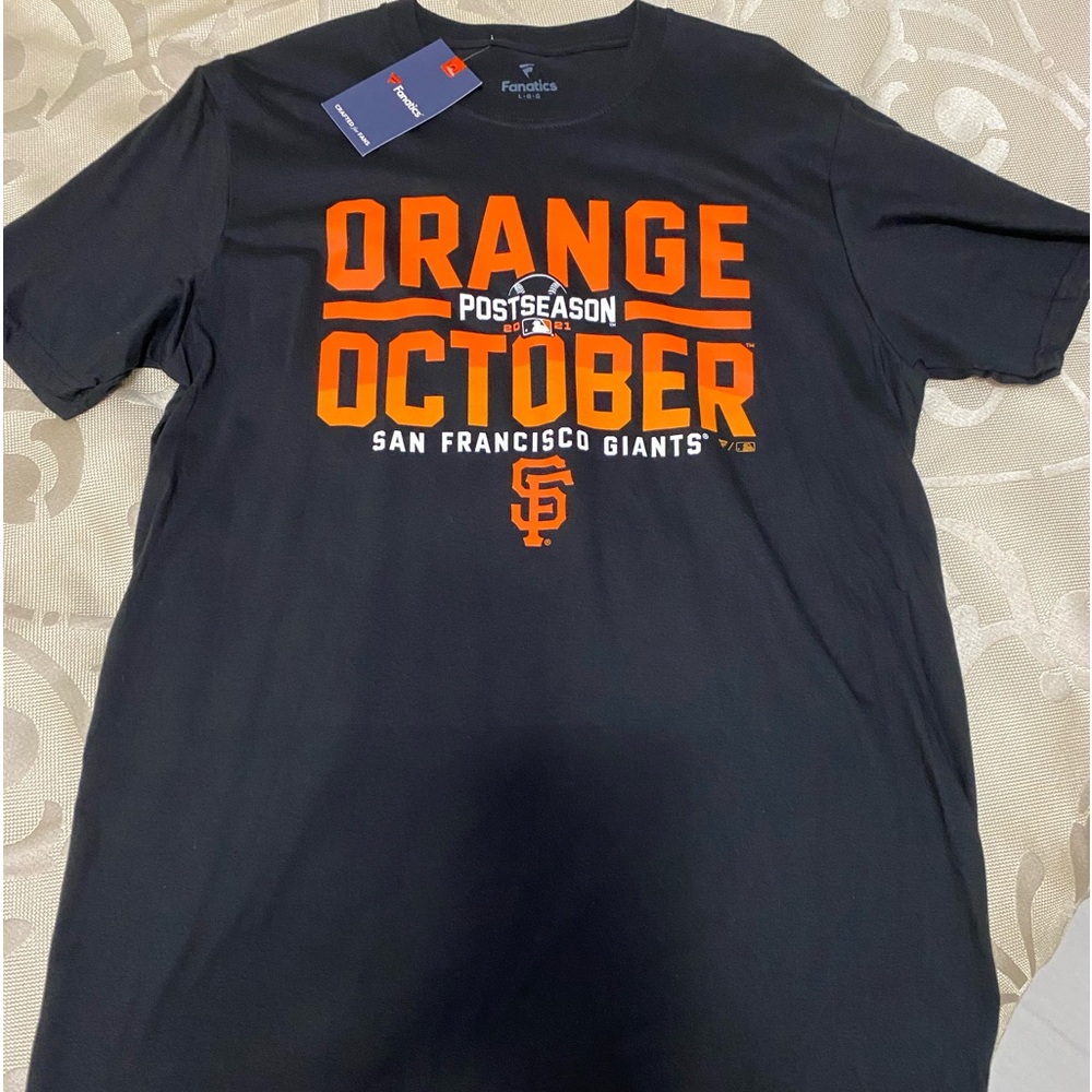 San Francisco Giants T shirt black size L